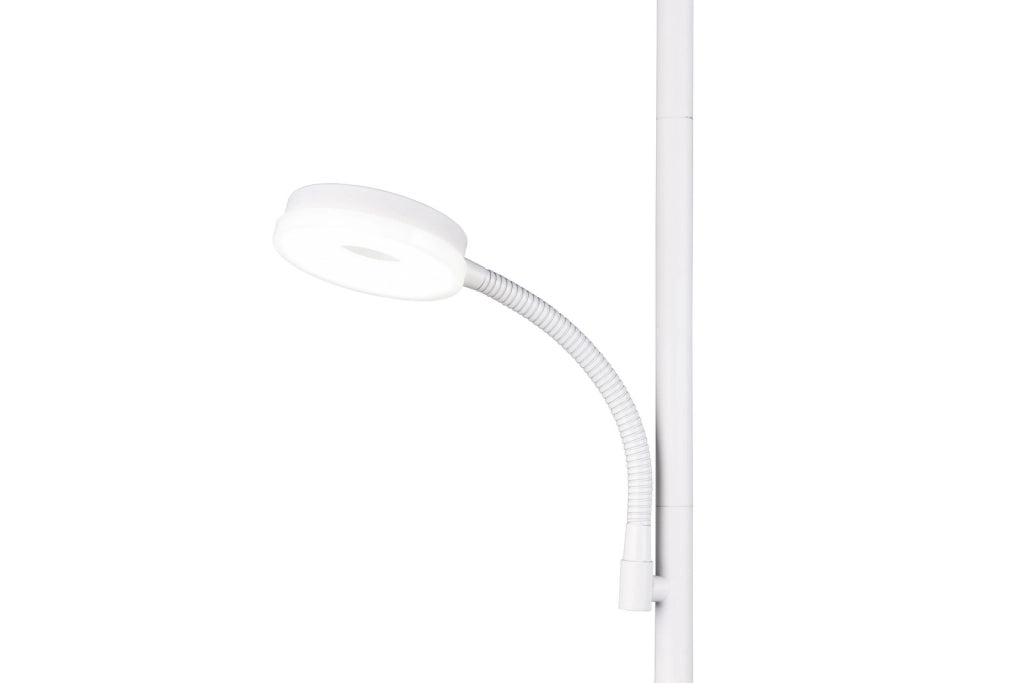 Lampada da terra SPECTER bianca CCT LED con lettura