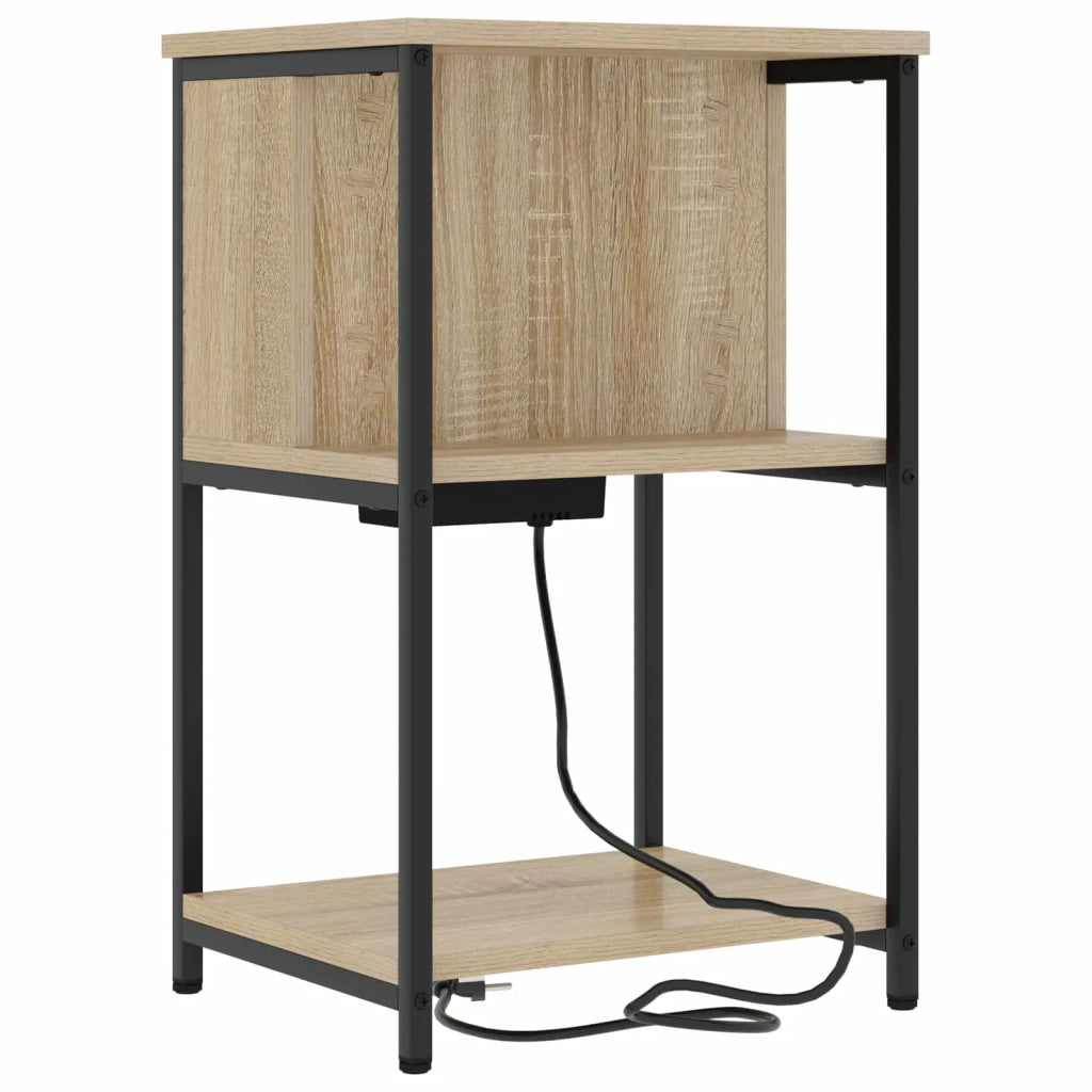 Comodino | Armadio da Notte | Mobiletto da notte Rovere Sonoma 38 x 31 x 61 cm