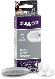 Orecchini acustici per la musica - 2 Paia (S/M M/L) - Soffici e comodi - Filtrati - 22 dB - Ideali per festival e concerti