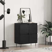 Credenza Rovere Nero 60 x 35 x 70 cm 879497