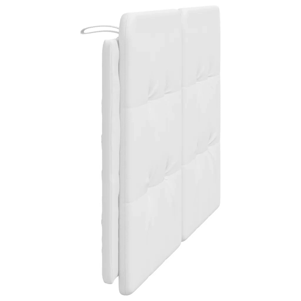 Cuscino Testiera Zadar Bianco 140 cm in Similpelle 374860