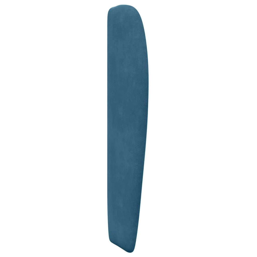 Orecchia della Testata Blu 80 x 23 x 6 cm Velluto 346574
