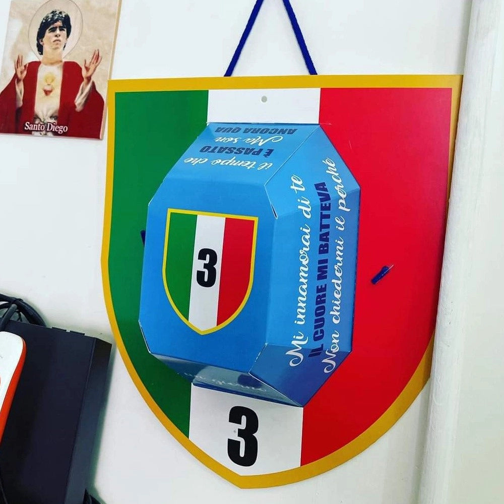 Trade Shop - Cappello Celebrativo Festa Terzo Scudetto Napoli Kvaratskhelia Campioni D'italia -