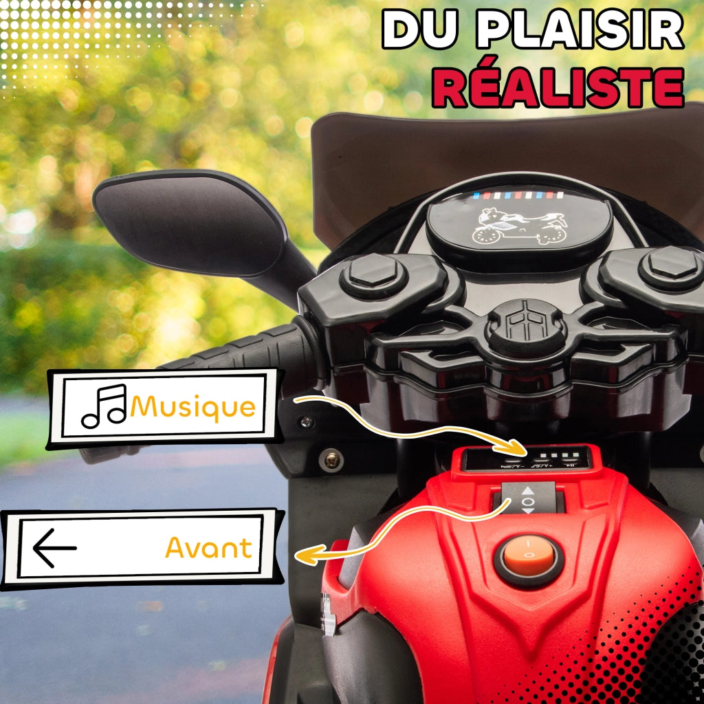 Auto elettrica per bambini ¨C Xylo ¨C rosso