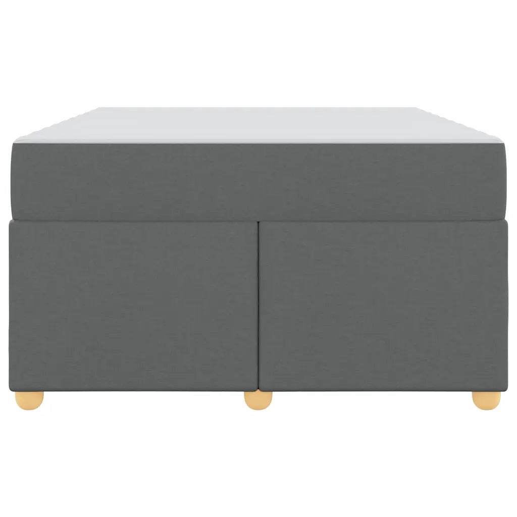 Struttura del letto-Giroletto Grigio scuro 120 x 190 cm Tessuto 222450