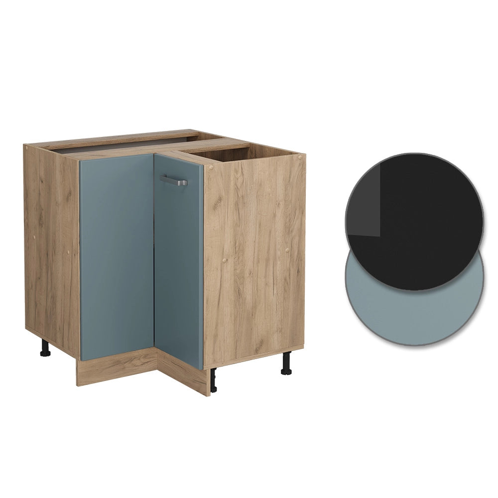 Vicco Mobile ad angolo cucina Grigio-blu 75.6 cm , PL Antracite