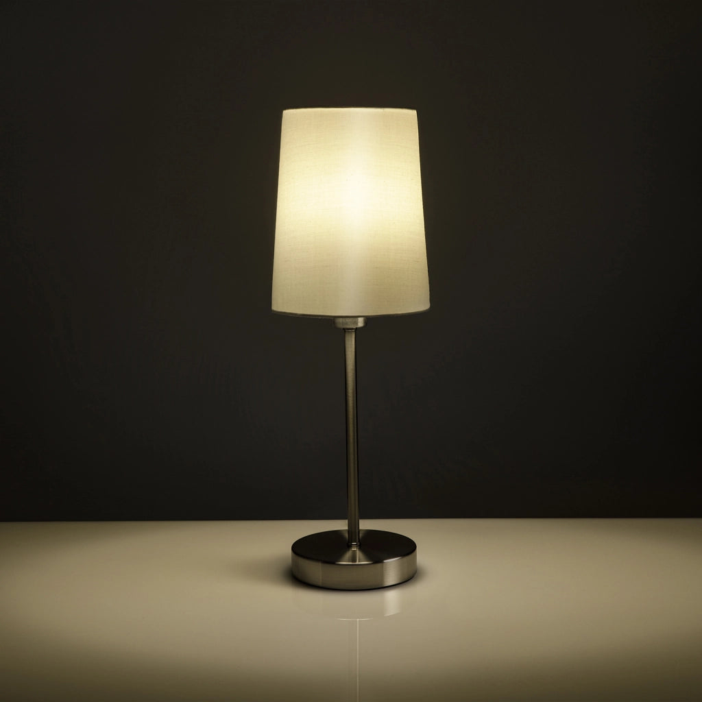 Lampada da tavolo ALVAR nichel