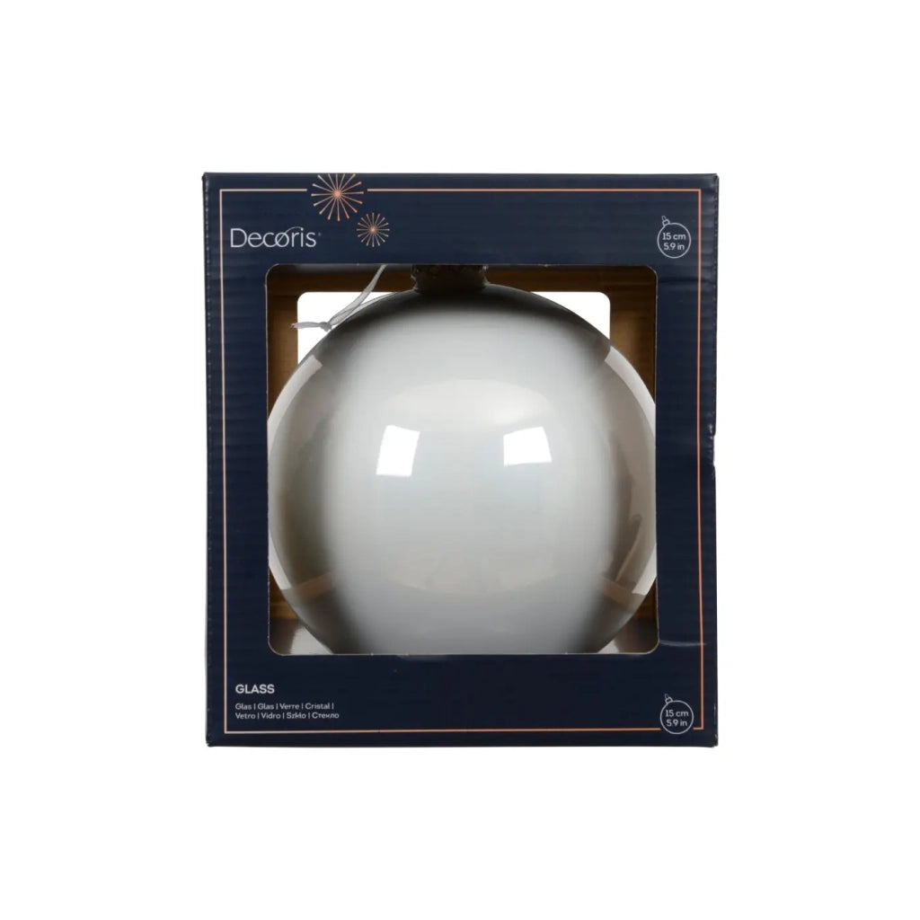 Pallina Vt lucido bianco neve d15cm