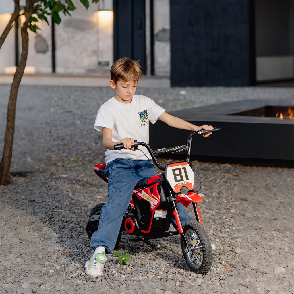 Moto Elettrica per Bambini 24V ¨C zephmum ¨C Rosso