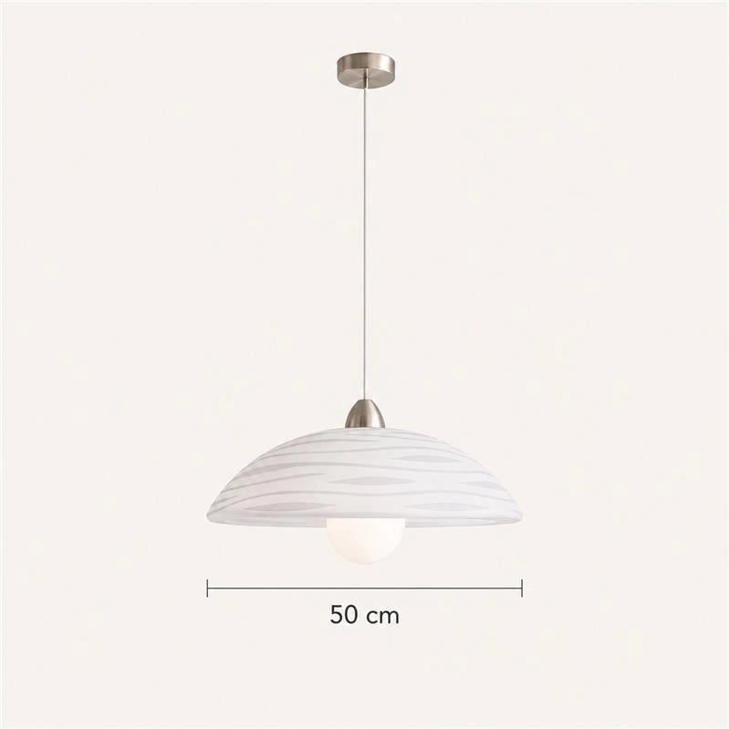 FULVIA LAMPADA SOSPENSIONE DA SOFFITTO E27 1 LUCE 50 CM