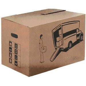 SCATOLA CARTONE AVANA M 35X30X20H - CASAE