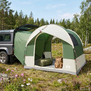 Tenda da tailgate con tendone impermeabile Verde 4 persone 42028543