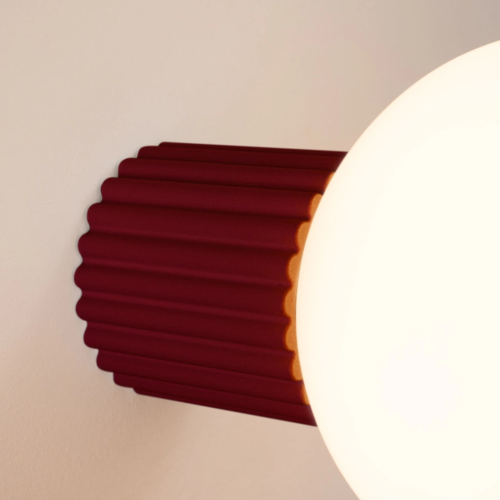 Lampada da parete HALO bordeaux IP44