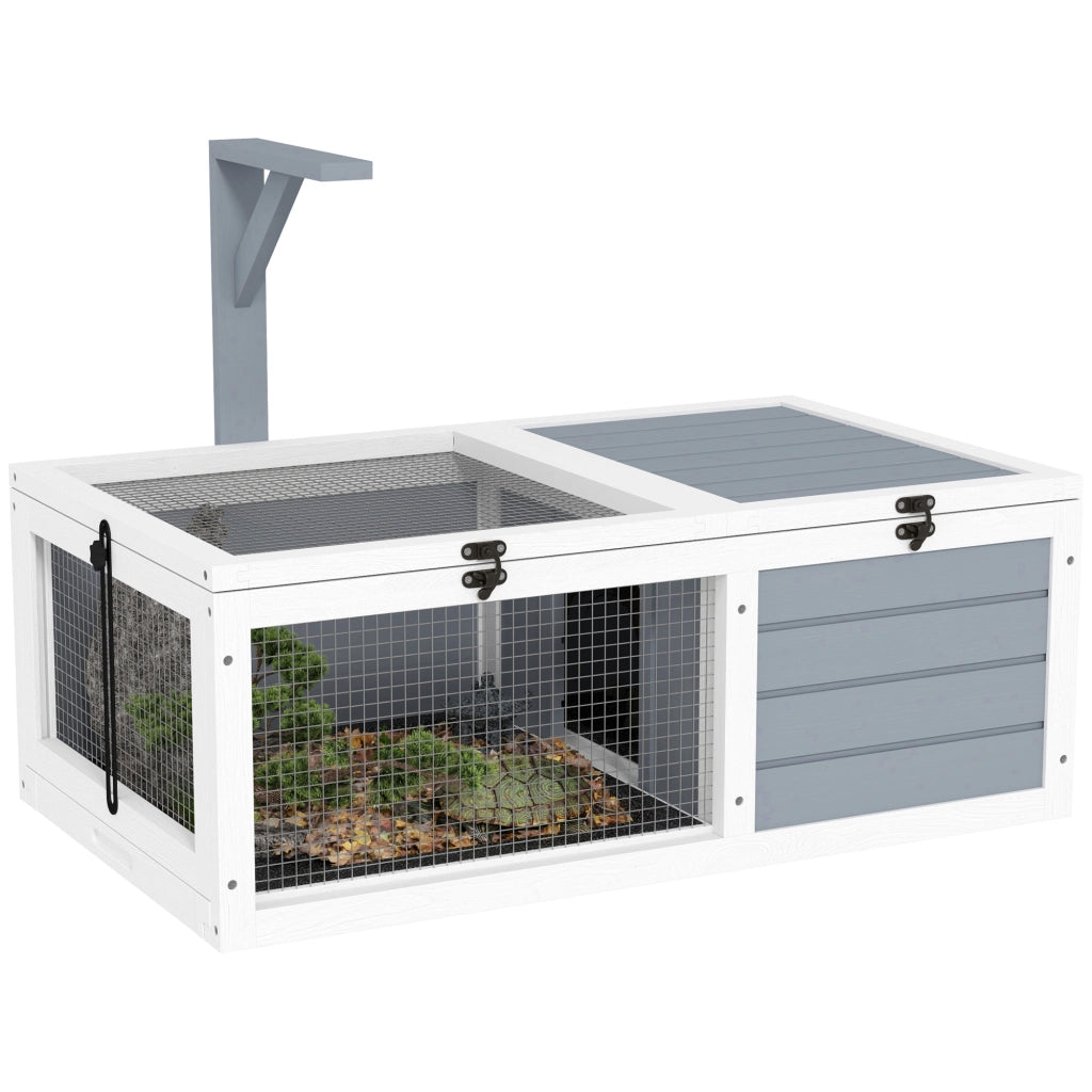 Recinto per Animali Domestici ¨C Minimal ¨C 81x48x31.5 cm Grigio