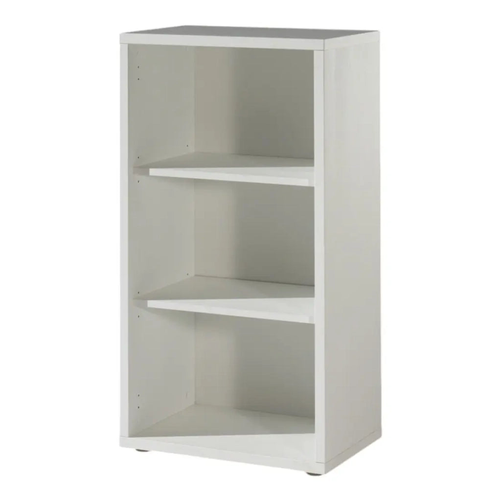 Libreria da ufficio con 2 ripiani - Collezione SOON - Bianco Opaco