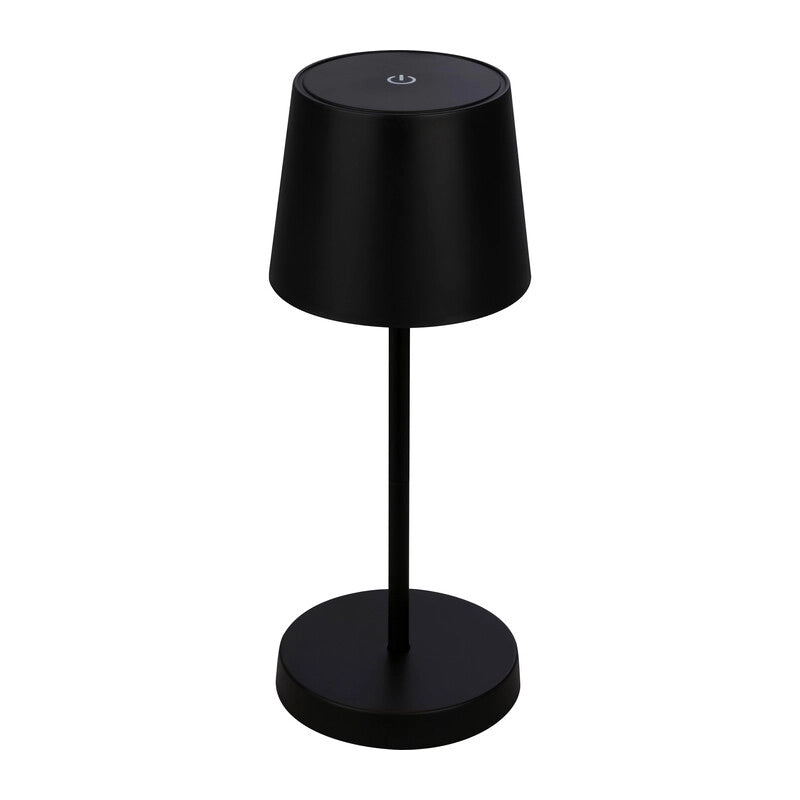 LAMPADA DA TAVOLO BT10001 BATT RICARIC NERO