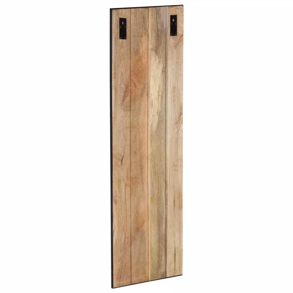 Appendiabiti 35x8x110 cm in Legno Massello Grezzo di Mango 358918