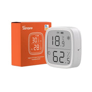 Trade Shop - Mini Sensore Temperatura Umidità Termometro Igrometro Display Lcd Sonoff Snzb-02d -