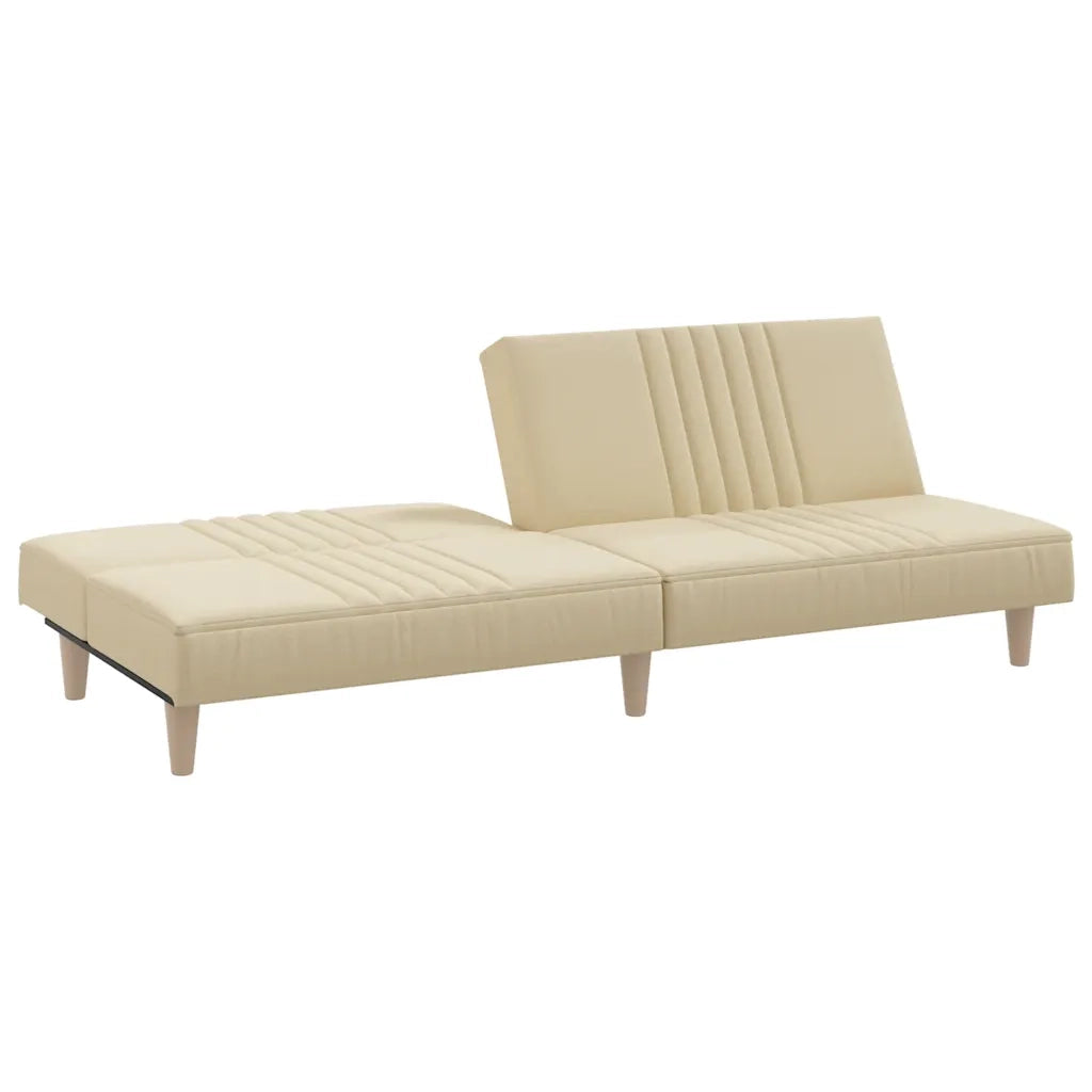 Divano letto | Sof¨¤ letto | Letto singolo Crema in Tessuto