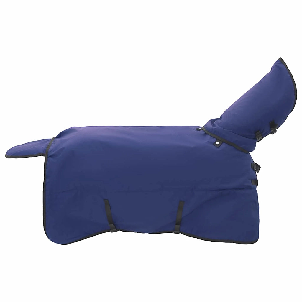 Coperta per Cavalli Verde Scuro e Nero 75 cm Poliestere 42013117
