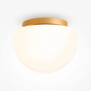 Maytoni Plafoniera Moderna Glassy 1 luce E27 oro metallo vetro