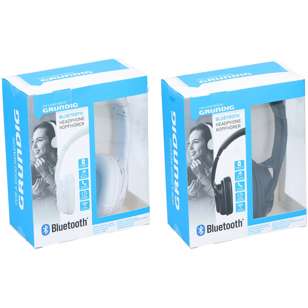 Cuffie Wirless Bluetooth Auricolari Senza Filo con Microfono e Colori Assortiti