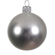 Box 6 Palline Vt Argento opaco D.6 Cm