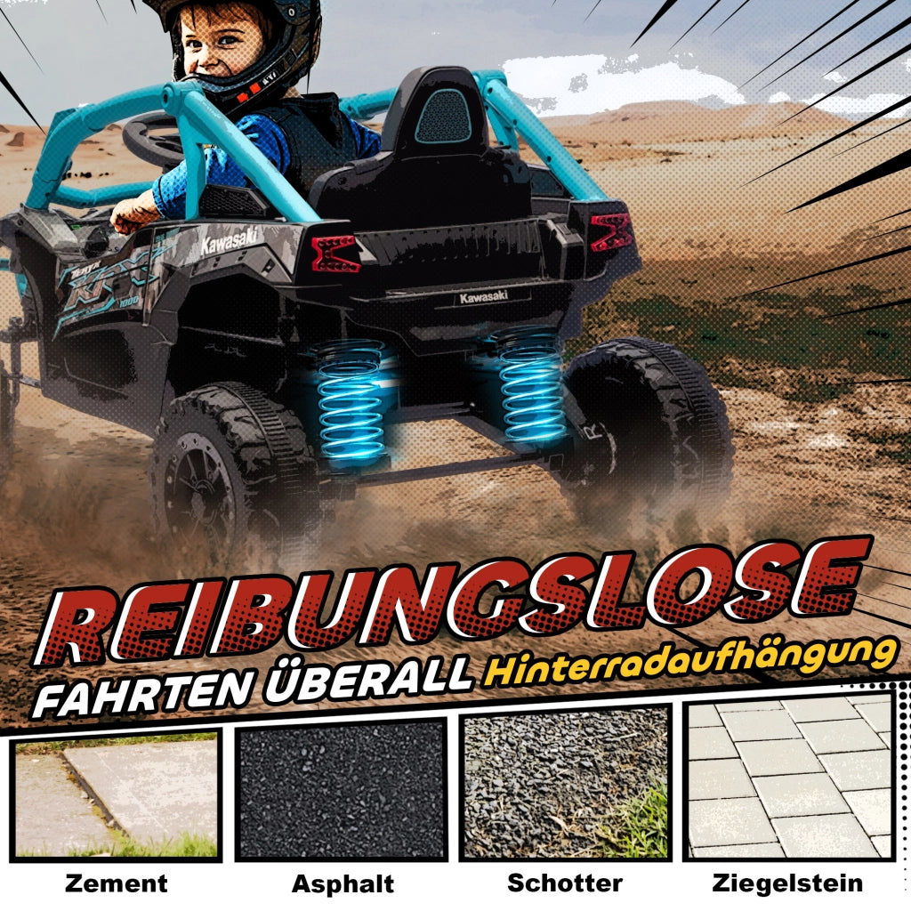 Auto Elettrica per Bambini ¨C Minimal ¨C Blu