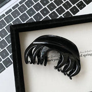 2 Clip per capelli antiscivolo in plastica con forma di polpo
