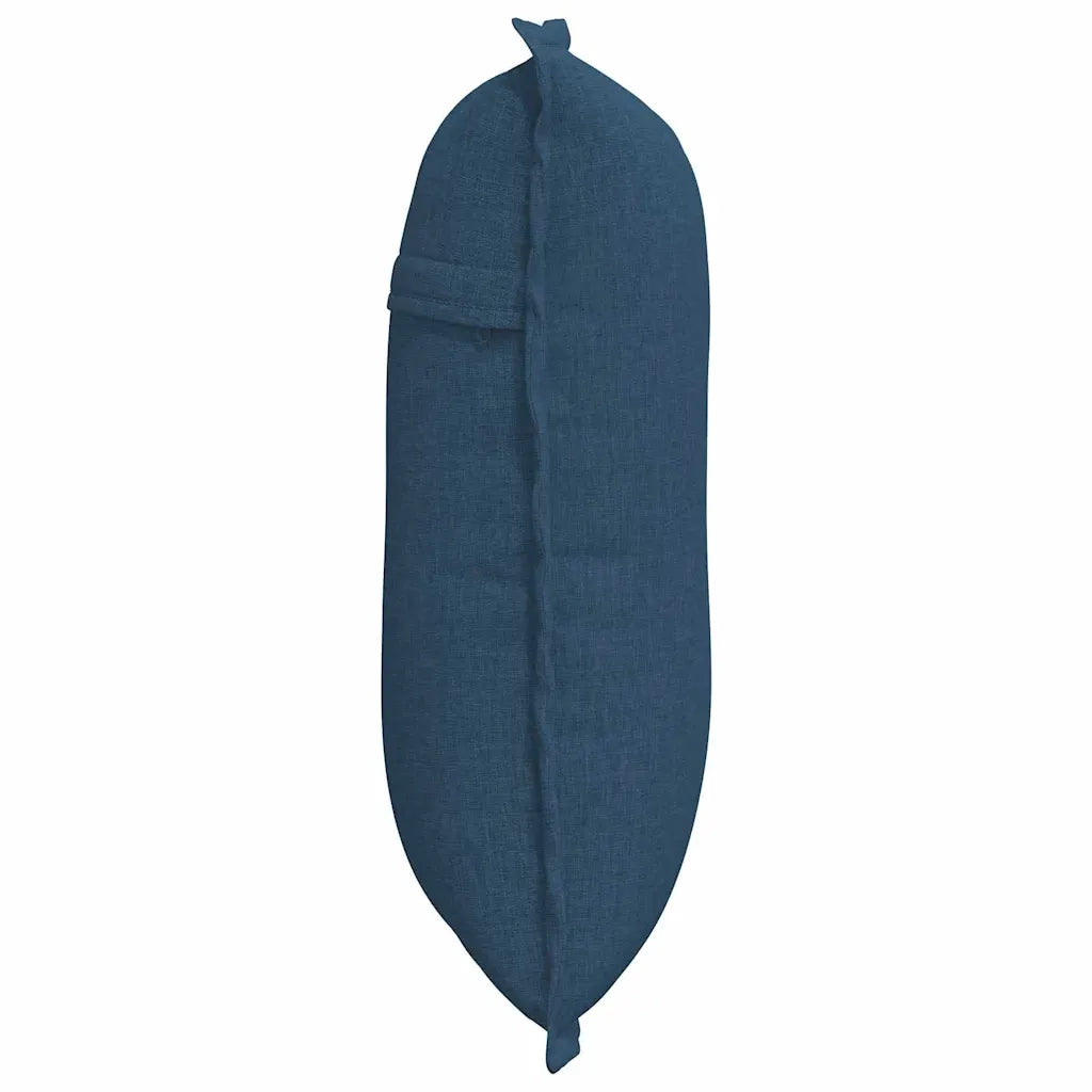 Cuscino per Schiena Blu 50 x 19 x 45 cm Tessuto 42014623