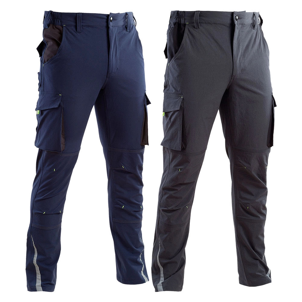 Pantalone da lavoro estivo blu Tg. L