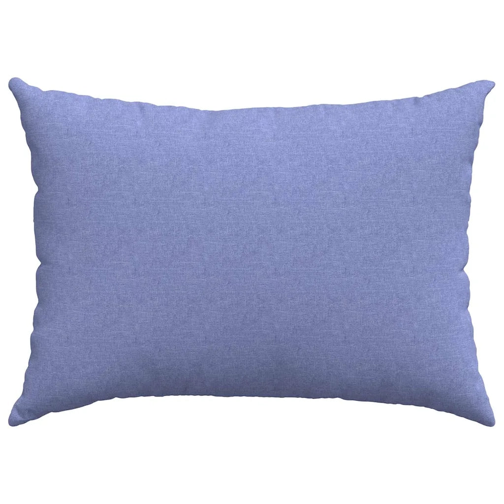 Cuscini da Divano 2 pcs Blu jeans 70 x 50 cm Tessuto 42013753