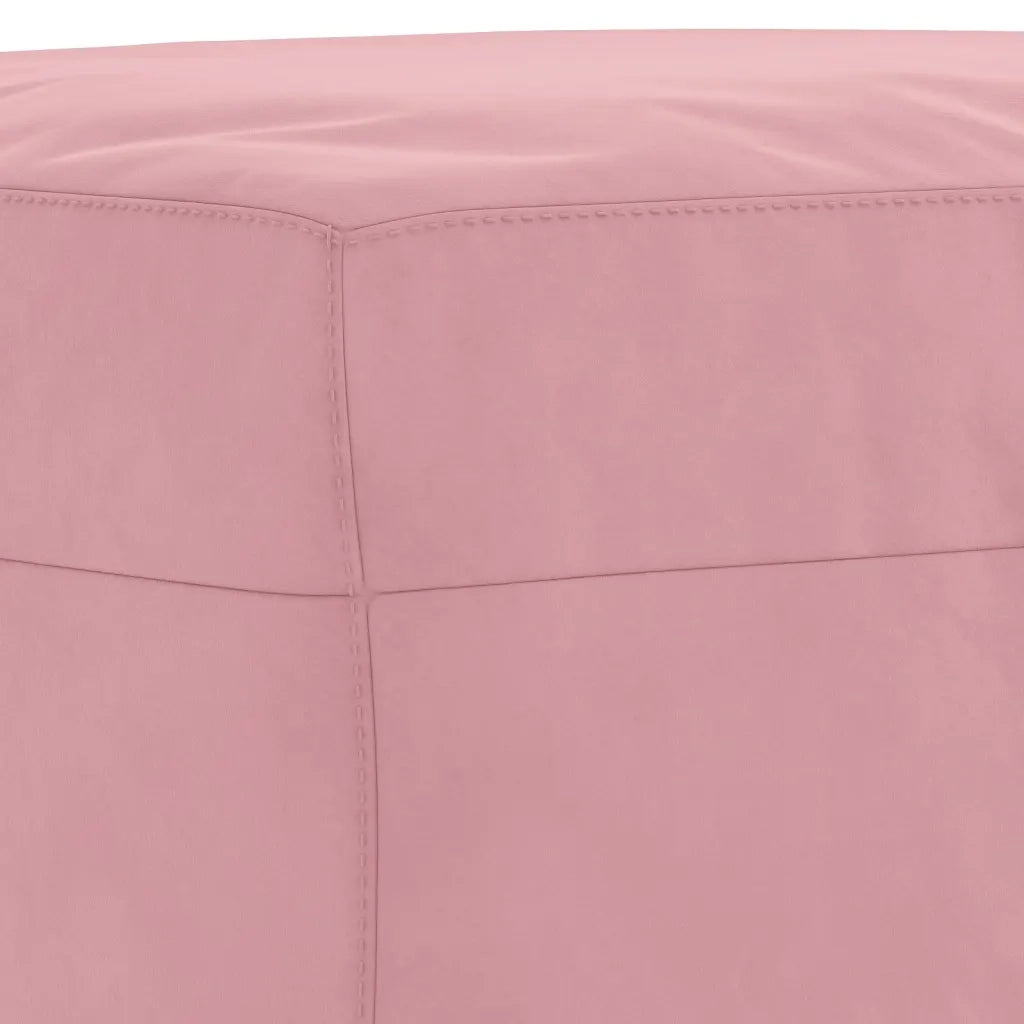Set di Divani 3 pz Rosa in Velluto 3201987