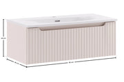 Set mobili bagno 80 cm con lavabo per mobile SKY Nova Cashmere 80 cm