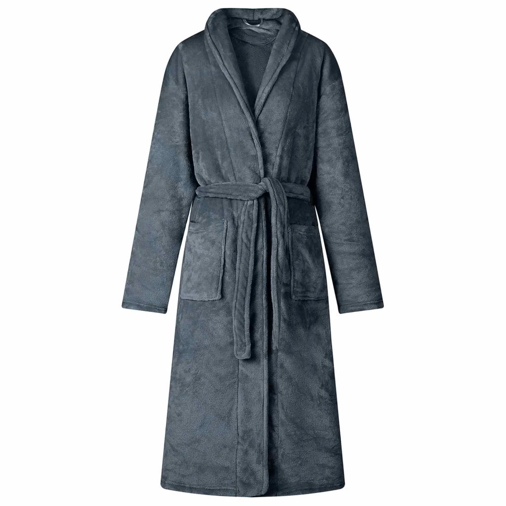 Accappatoio senza Cappuccio Blu navy m Flanella CFW5645187