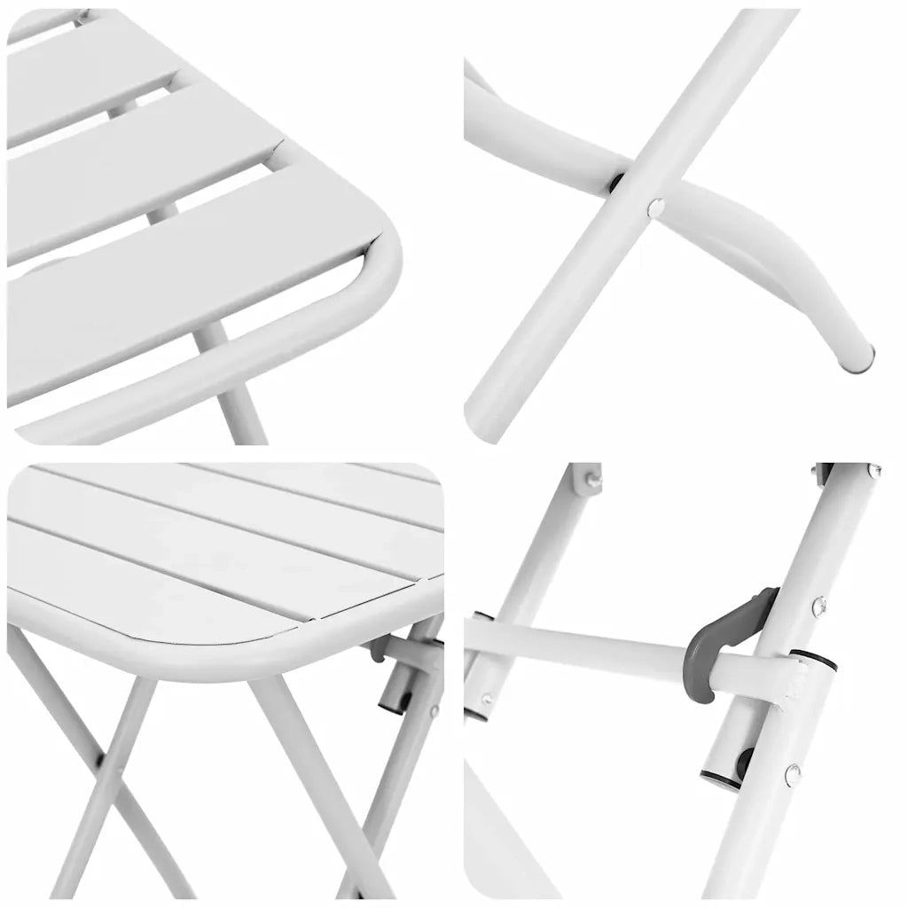 Set bistrot 3 pcs Bianco Acciaio 42002950