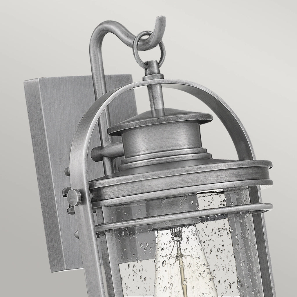 Applique esterna media alluminio E27 Booker Quintiesse