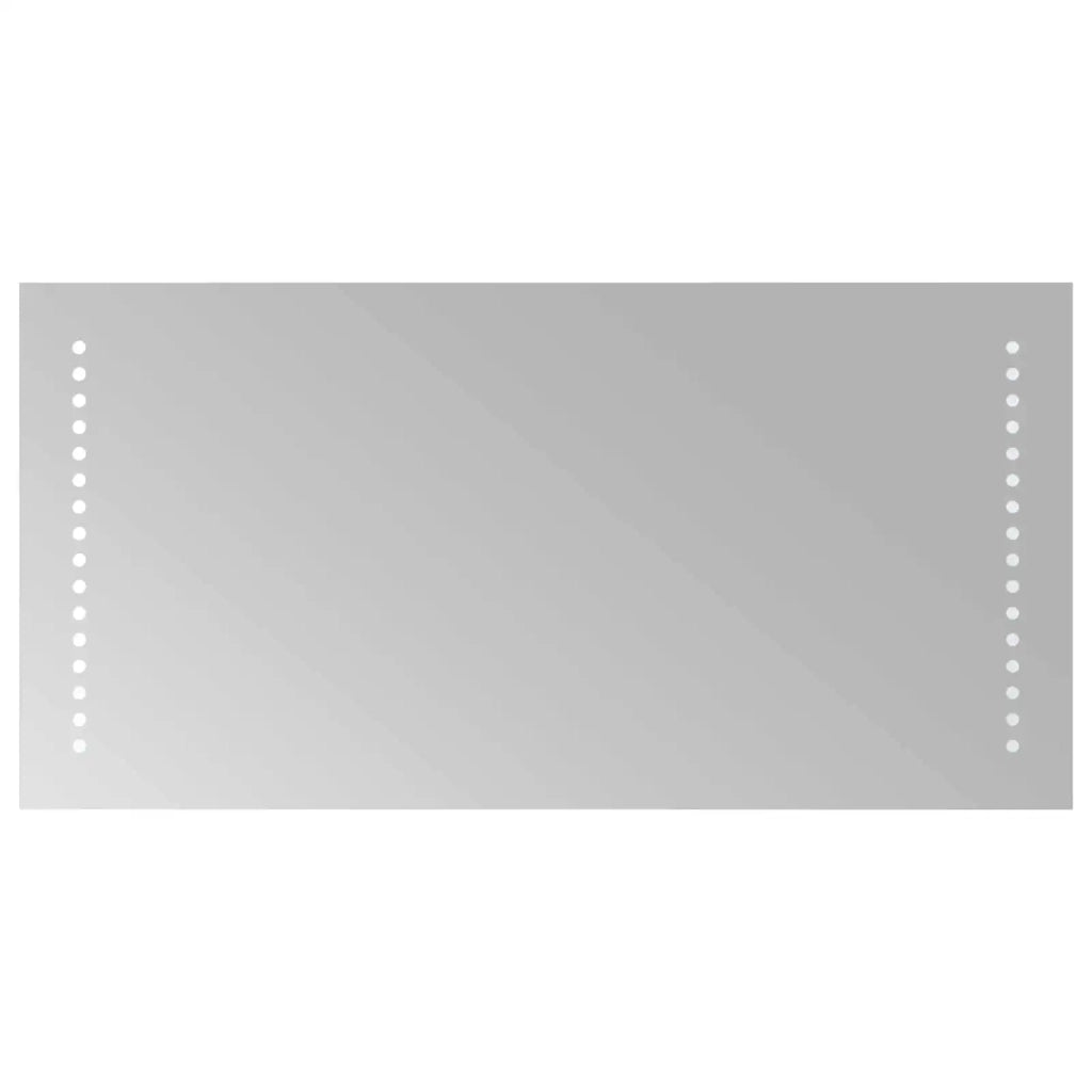 Specchio da bagno LED Trasparente 60 x 30 cm vetro temperato 42045774