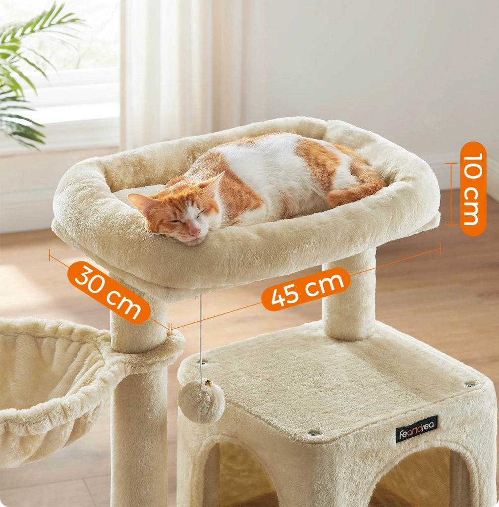 Tiragraffi per gatti VALORA - Design stabile per due gatti PCT51MV1