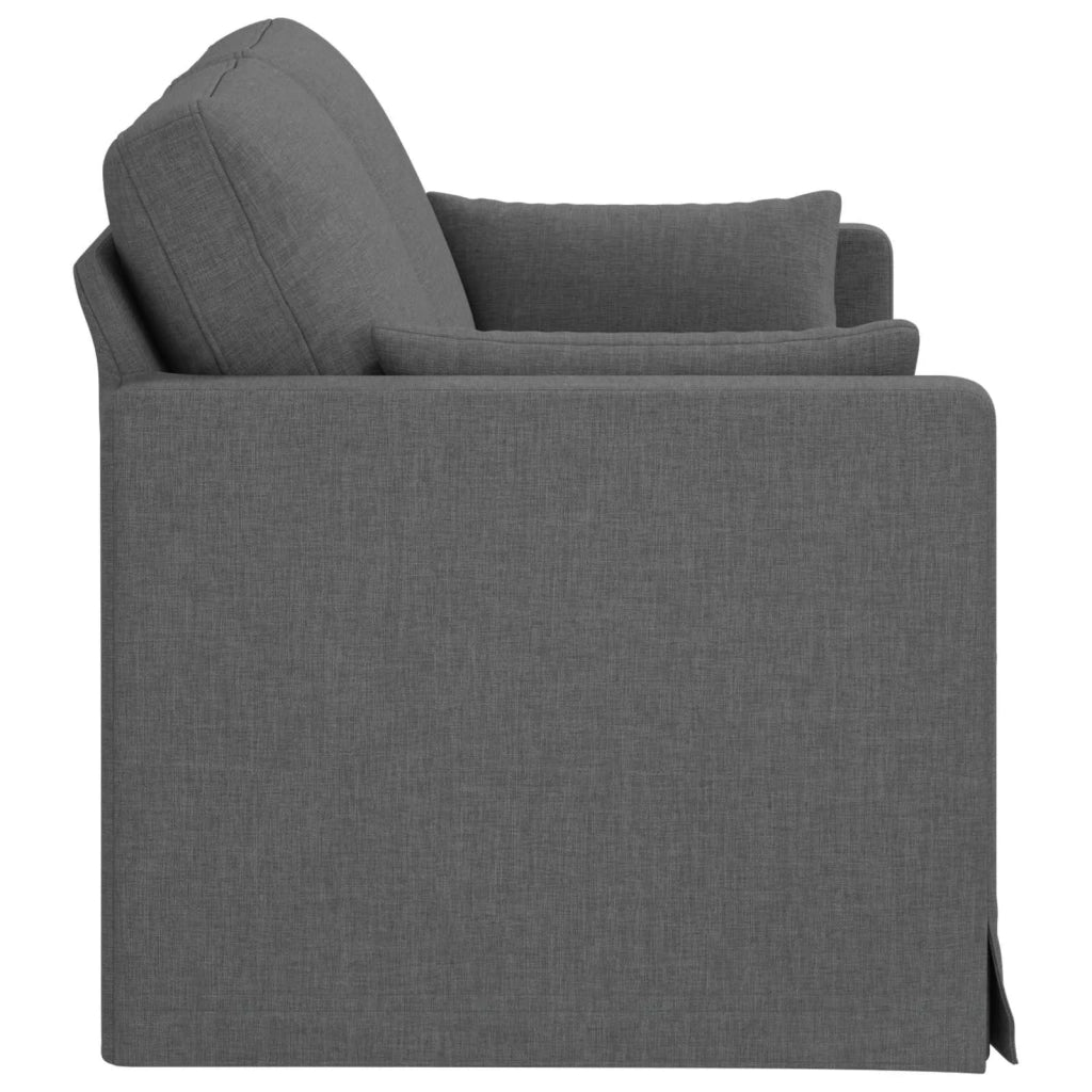 Divano Grigio scuro 158 x 78 x 80 cm Tessuto 42024363