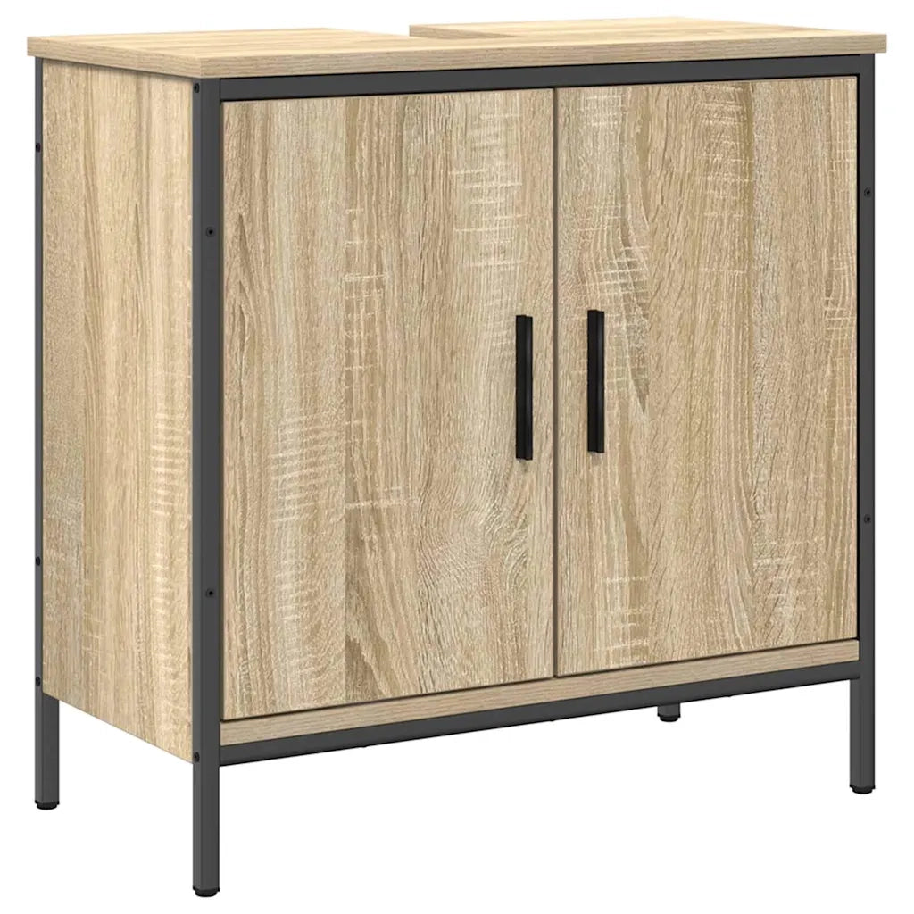 Set di mobili per il bagno 2 pcs Marrone 60 x 30 x 60 cm