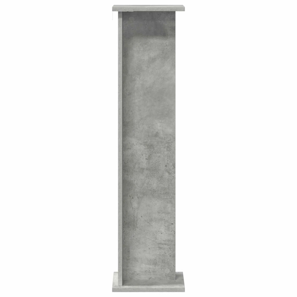 Supporto per piante 2 pz Grigio Cemento 25 x 25,5 x 100,5 cm 899633