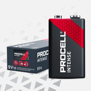 Procell Batterie Alcaline 9V 6LR61 DU0049 Blister 10 Pz Professionali IEC 6LR61 Professional Alcaline