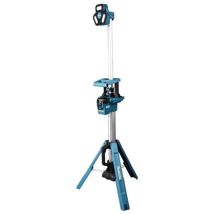 Makita DML814 Luce da Lavoro LED 3000 lm con Treppiede Regolabile colore Blu