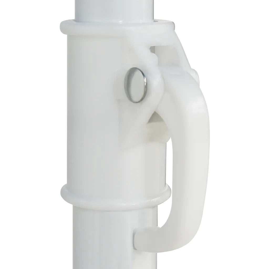 Ombrello | Parasolne da Spiaggia Hawaii Bianco 180 cm