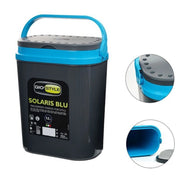 Trade Shop - Frigo Frigorifero Passivo Portatile Solaris Termico Da 12 Lt 29,5x19,5x37,5cm Viaggio - Blu