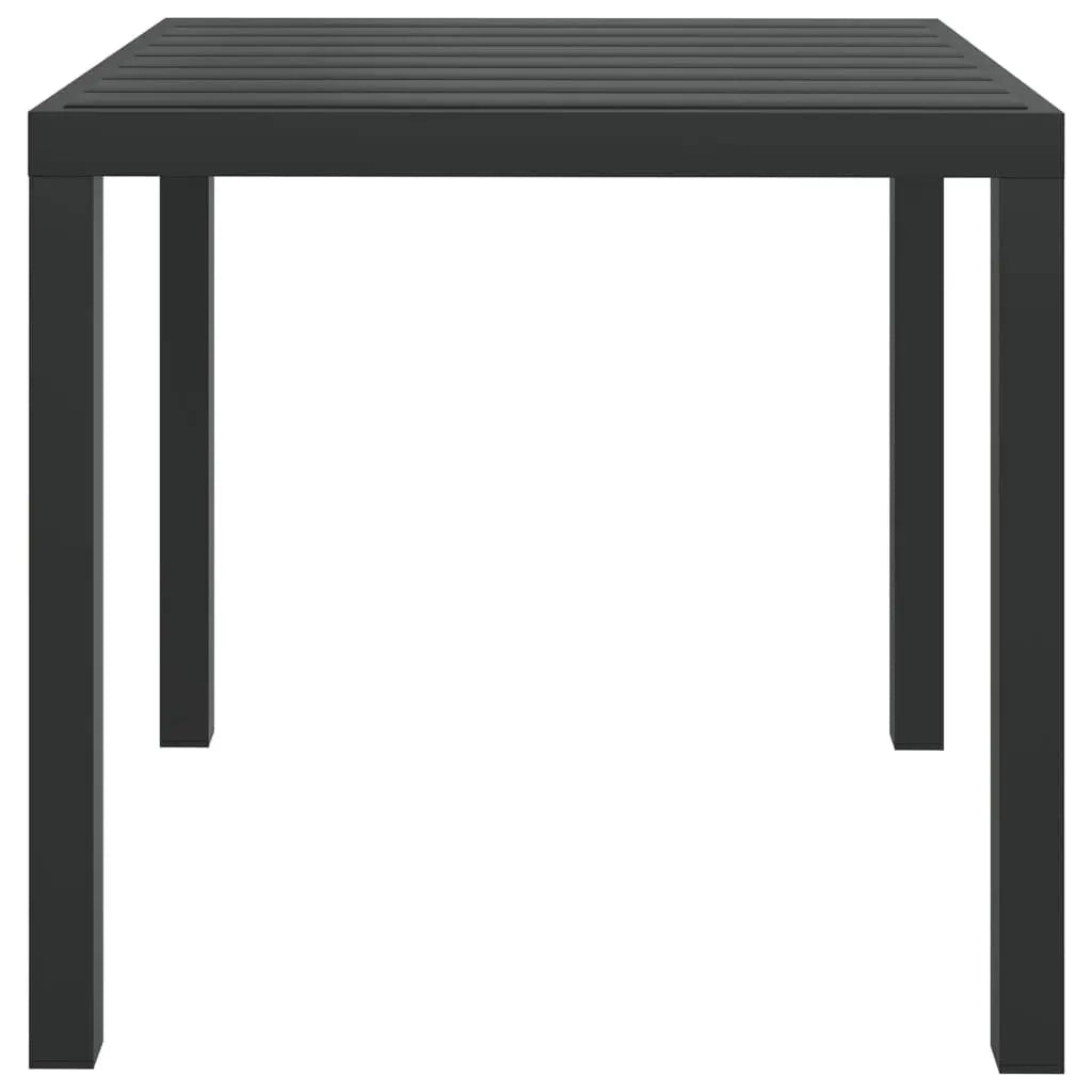 Set da Pranzo per Giardino 5 pz con Cuscini Polyrattan Grigio 3095022