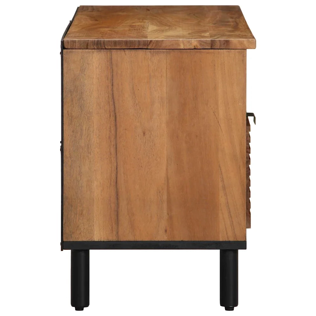 Unità TV Legno di Acacia Massello 100 x 33,5 x 46 cm 4017772