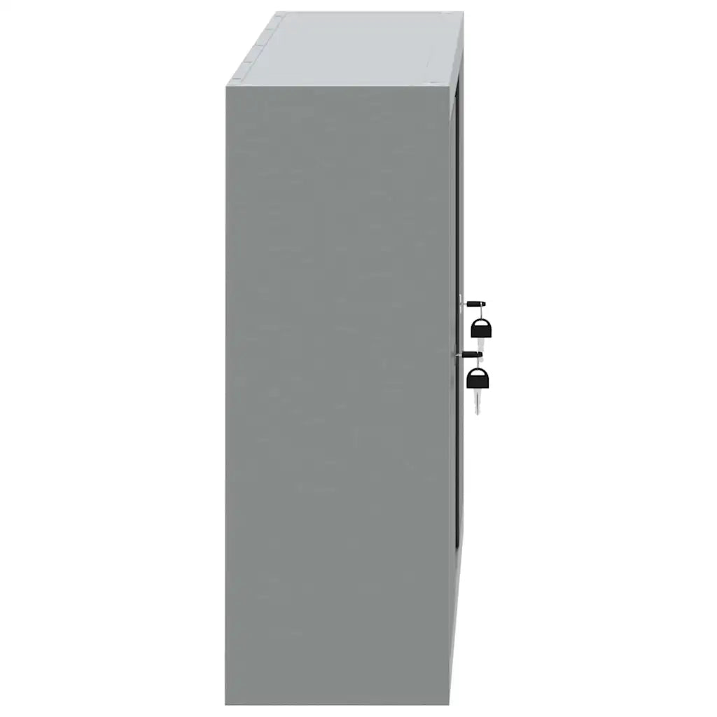 Mobile per attrezzi con blocco Nero e Grigio 100 x 20 x 55 cm 4103473