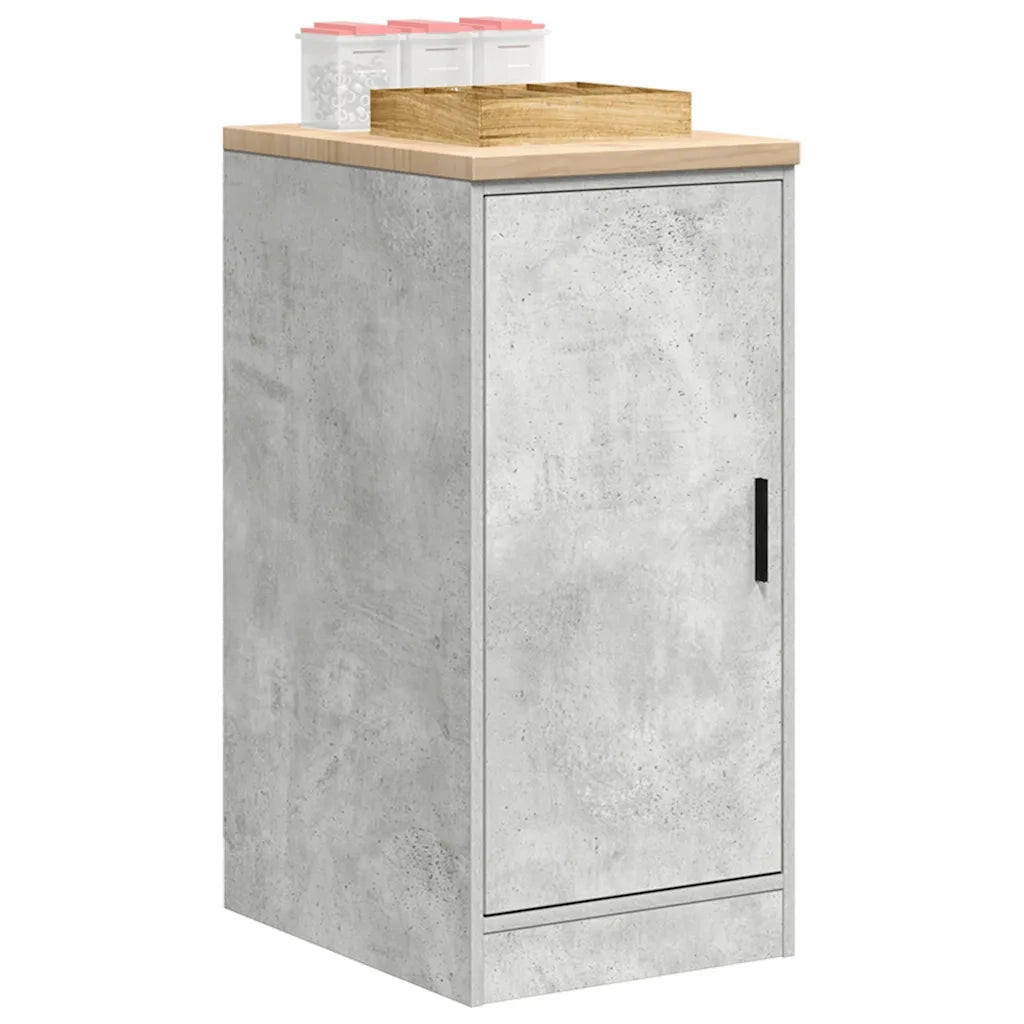 Armadietto da Garage Grigio cemento 40x51x85 cm 860565